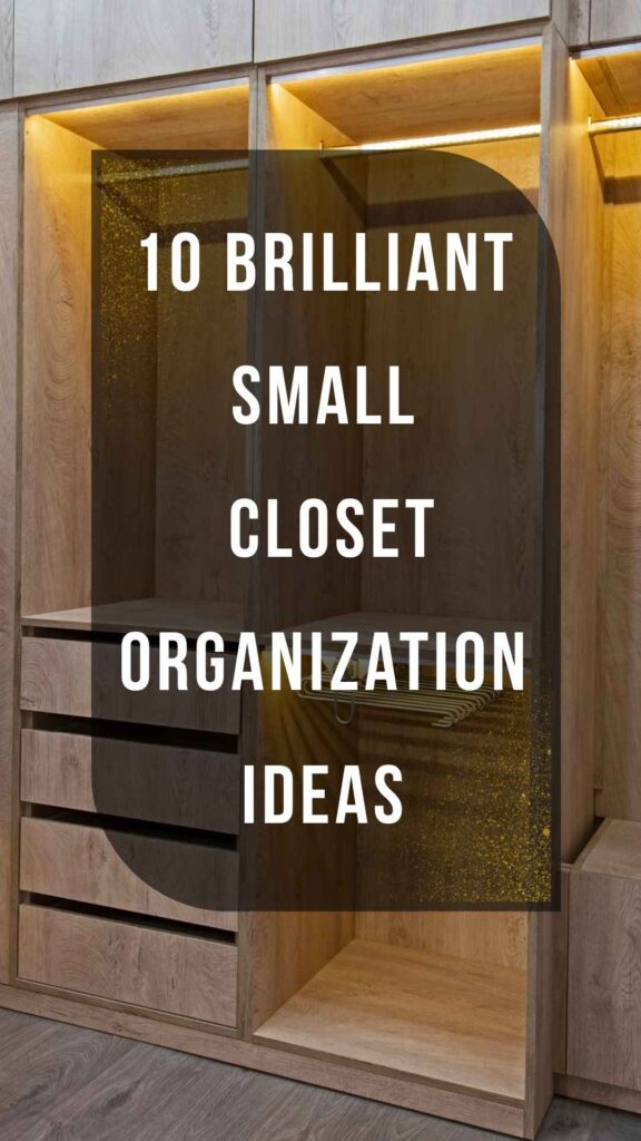 Small Closet Organization Ideas 