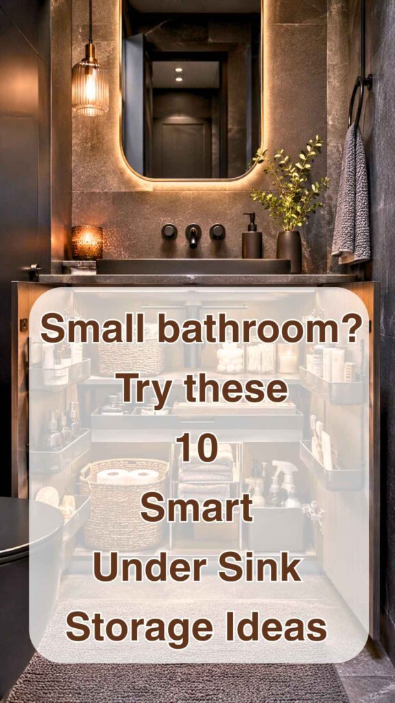 Under Sink Storage Ideas