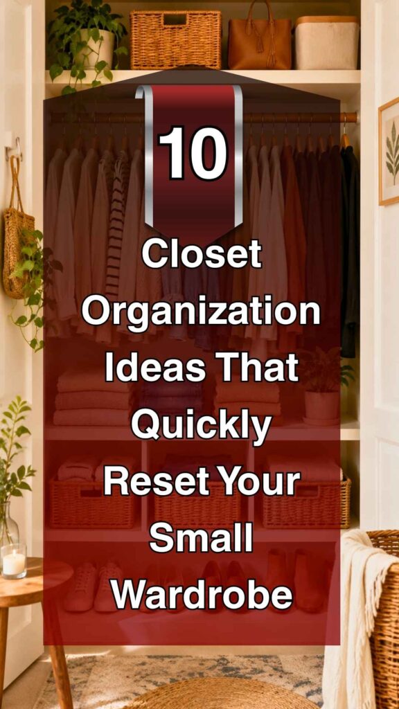 closet organization ideas