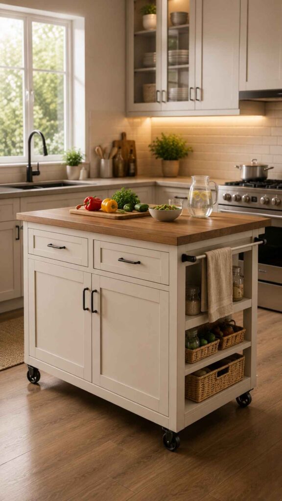 Rolling Kitchen Island