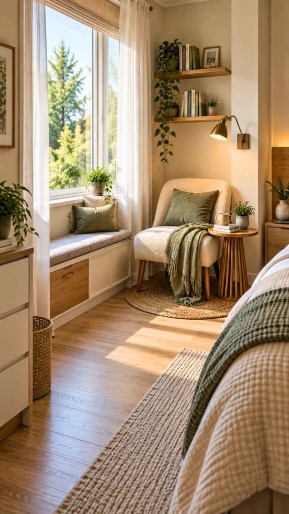 Create a Reading Corner Near the Window