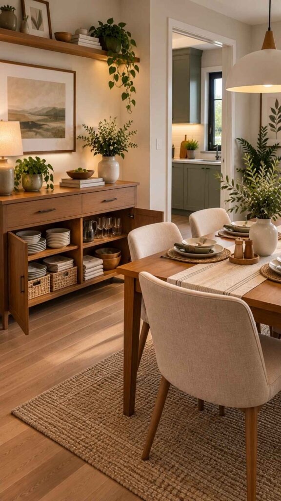 Keep Dining Essentials Close to Where You Need Them