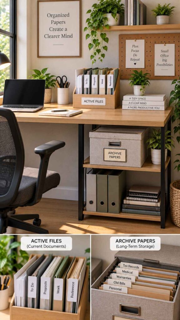 Keep “Active Paper” and “Archive Paper” Separate
