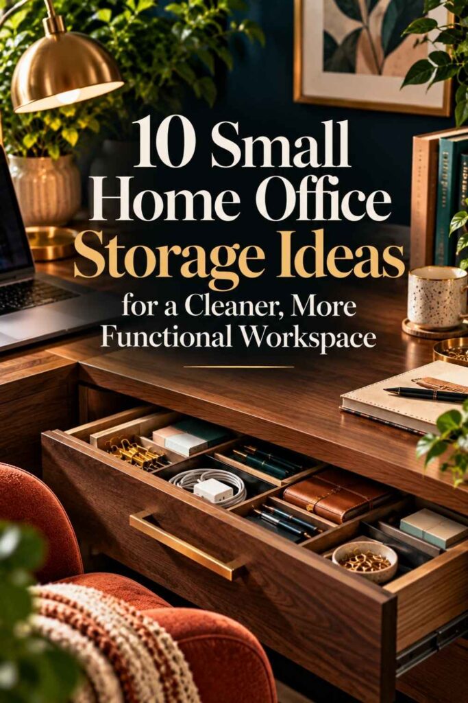 Small Home Office Storage Ideas