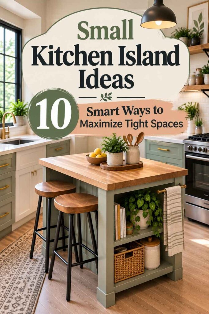 Small Kitchen Island Ideas for Tight Spaces