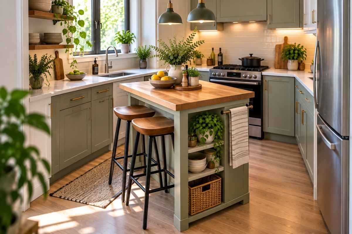 Small Kitchen Island Ideas for Tight Spaces